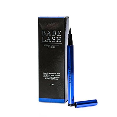 Babe Lash Enhancing Liquid Eyeliner 15mL >>> This is an Amazon Affiliate link. You can find more details by visiting the image link. Eye Makeup Black, Babe Lash, For Eye Makeup, Eyeliner Liquid, Eyeshadow For Brown Eyes, Eyes Lips Face, Fun Gift Ideas, Herbal Extracts, Makeup Eyeliner