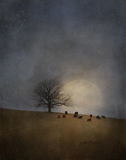 Jamie Heiden, Dark Watercolor, Moonlight Painting, Dark Landscape, Canvas Art Projects, Barn Painting, Fine Art Landscape, Beautiful Dark Art, Atticus