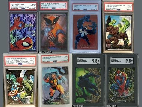 Marvel is a famous name when it comes to comics and card collectors. They were first introduced into the world of comic books in the 1900s and have since been a part of many people's lives. Have you ever wondered what the 25 most valuable 1992 Marvel cards sold online are? Well wonder no more because right here we have compiled a list of some of the most valuable cards out there and we will be updating it regularly #1992MarvelCards Marvel Cards, Marvel Comic Character, Wanda And Vision, Red Skull, Silver Surfer, Superhero Movies, Marvel X, Moon Knight, Marvel Fan