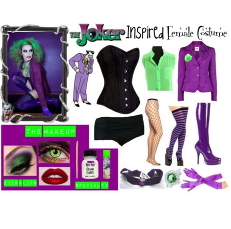 Sexy Joker costume Joker Female, Flashpoint Paradox, Female Joker Costume, Superhero Makeup, Disfraces Ideas, Joker Halloween Costume, Female Costume, Female Joker, Joker Halloween