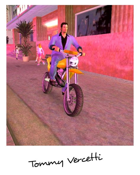 Tommy Vercetti, Gta Vice City, Vice City, Rockstar Games, Grand Theft Auto, Tricycle, Fan, Quick Saves