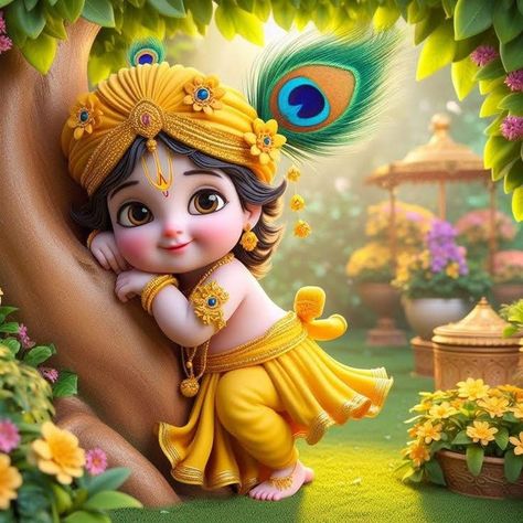 Cute Kanha Pics, Baby Krishna Wallpapers Hd Wallpaper, Little Krishna Cute Pics Hd Images, Bal Gopal Baby Krishna, Kanha Ji Images Cute, Baal Gopal Krishna, Little Krishna Cute Pics, Little Krishna Images, Krishna Hd Images