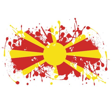 North Macedonia flag ink splatter North Macedonia Flag, Macedonia Flag, Portuguese Flag, North Macedonia, Ink Splatter, Svg Free, Macedonia, Free Clip Art, Free Svg