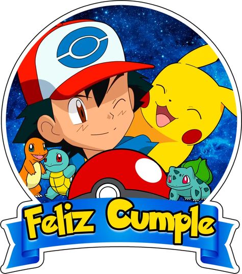 Happy Birthday Pokemon, Pokemon Birthday Card, Pokemon Printables, Pokemon Logo, Pokemon Cake Topper, Pokemon Birthday Cake, Pokemon Mewtwo, Pokemon Cake, Pokemon Birthday Party