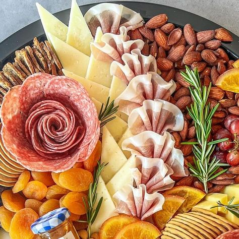 Jenny Weinstock/ Just Jennys Boards on Instagram: "When the prosciutto cooperates! 🤣🤣 #charcuterie #charcuterieboard #cheese #cheeseboard #cheeseboardsofinstagram #instaeats #instagood #goodeats #yummy #yummyfood #prosciutto #foodart #fooddesign" Prosciutto Charcuterie Board Ideas, Prosciutto Display, Prosciutto Charcuterie, Charcuterie Board Meats, Charcuterie Board Ideas, Charcuterie Boards, Board Ideas, Charcuterie Board, Food Design