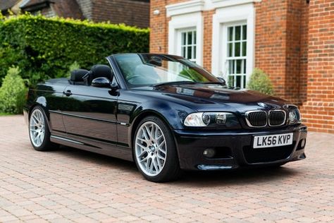 One of the most popular ‘everyman’ performance cars of the 2000s. Equipped with a powerful straight-six engine, this open-top BMW is a fun modern classic. 2000s Convertible, Year Manifestations, E46 M3 Convertible, 2000s Cars, 2024 Cars, 2000 Cars, 90s Life, Bmw M3 Convertible, M3 Convertible