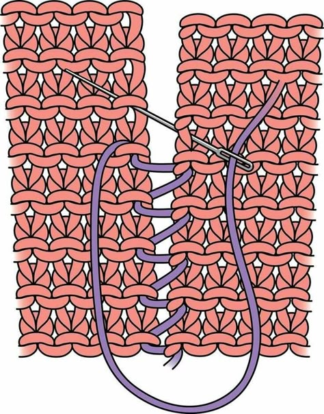 Stocking stitch knitting