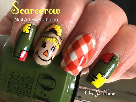 November Magic, Polish Decorations, Scarecrow Diy, Coffin Art, Epic Nails, Scarecrow Nails, Scarecrows Nails, Turkey Nails, Fall Thanksgiving Nails