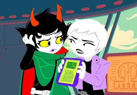 #homestuck Harry Anderson, Rose Lalonde, Painted Fan, Comic Games, Homestuck, Animation Series, Jay, Canon, I Love