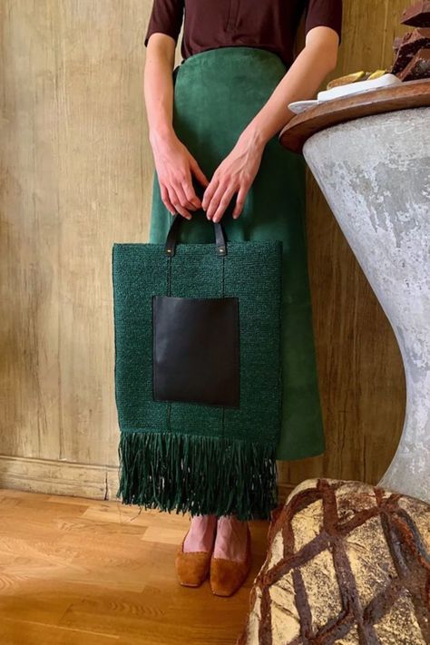 Albus Lumen, Sewing Handbag, Ethnic Bag, Diy Bag Designs, Resort 2020, Lv Bags, Macrame Bag, Jute Bags, Unique Bags