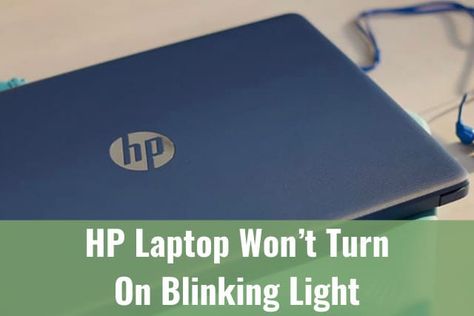 HP Laptop Won’t Turn On Blinking Light - Ready To DIY Code Meaning, Caps Lock, Battery Lights, Hp Laptop, Wall Outlets, Useful Life Hacks, Power Cable, Start Up, Life Hacks