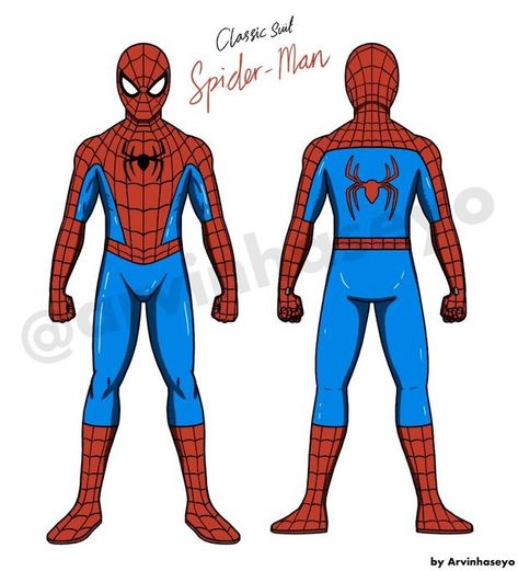 Cartoon Spiderman, Custom Spiderman Suits Drawing, Spiderman Ffh Suit, Spider Man Last Stand Suit, Advance Suit Spiderman, Iron Heart Marvel, Spider Man Advanced Suit Art, Kickass Comic, Advanced Suit Spiderman