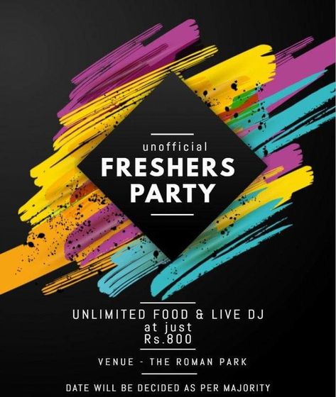 Freshers Day, Creative Vibes, Freshers Party, Houston Art, Texas Houston, Deep Art, Star Show, Christmas Handmade, Party Poster