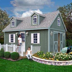 Wood Shed Kits, Wood Storage Shed, Shed With Loft, Storage Shed Kits, Shed Tiny House, Wood Storage Sheds, Best Barns, Shed Kits, Barns Sheds