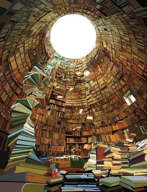 books Art About Books, Most Beautiful Paintings, Old Libraries, Lots Of Books, Beautiful Library, Ghost In The Machine, Library Aesthetic, Dream Library, Books Library