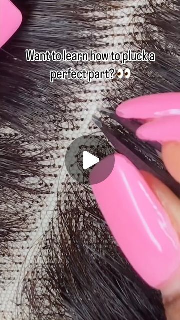 JazzK Essentials LLC on Instagram: "Do you know how to pluck a perfect part? 👀   If you answered NO, then it’s time for you to subscribe to my YouTube channel!    Click link in bio to SUBSCRIBE TO MY YOUTUBE CHANNEL FOR MORE CONTENT ON CREATING WIGS   #LaceFrontal #frontalwig #customwigs #blackownedbusiness #GlueLessWigs #newyorkhairstylist #hdlace #bronxhairstylist #atlantawigs #wigsforblackwomen #affordablehair #FrontalUnits #boldhold #transparentlacefrontal #lacetint #noglue #laceclosureweave #closureunit #atlwigmaker #frontalsewinatl #wigonfleek #frontalgoals #affordablewigs #nychair #nycbundles #wigtutorial #wigclass #hairtutorials" Frontals Sew In, Affordable Wigs, Subscribe To My Youtube Channel, Custom Wigs, Wig Making, Synthetic Wig, Hd Lace, Wigs For Black Women, Frontal Wigs