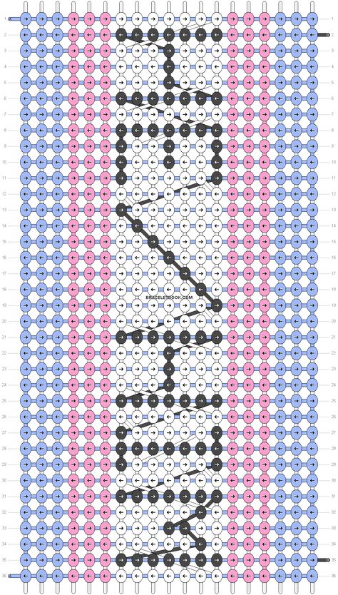 Trans Bracelet Diy, Ftm Tips, Sparkle Emoji, Bracelet Template, String Bracelet Patterns, String Crafts, Pride Bracelet, Kandi Bracelets, Bead Weaving Patterns