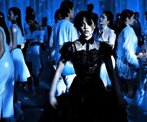 Wednesday Addams Gif Dance, Wednesday Dance Gif, Wednesday Addams Gif, Wednesday Addams Dance, Scene Gif, Magical Characters, Dance Gif, Aesthetic Gifs, Wednesday Adams