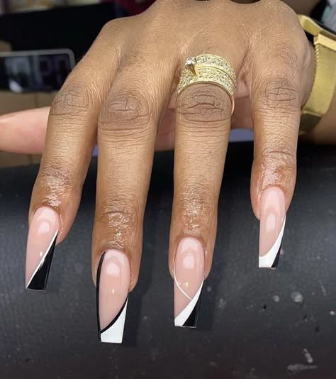 Square Tip Nail Designs, Coffin Style Nails, Drip Nails, Long Acrylic Nails Coffin, Coffin Nails Long, White Nail, Bling Acrylic Nails, Acrylic Nails Coffin Short, Girls Nails