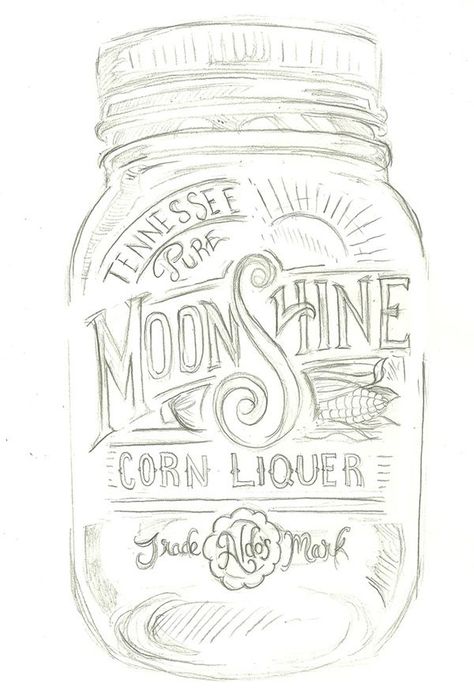 Aldo's Tennessee Moonshine Corn Liquor by Derrick Castle, via Behance Tennessee Tattoo, Handwriting Logo, Lettering Guide, Free Handwriting, Perfect Tattoo, Hand Lettering Inspiration, Calligraphy Art Print, Halloween Fonts, Creative Lettering