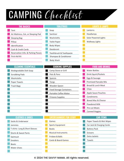 Free Ultimate Camping Checklist: Guide to a Fun Adventure Body Wipes, Camping Packing List, Want And Need, Fun Adventure, Camping Checklist, Camping Games, Camping Outfits, Camping Stove, Camping With Kids