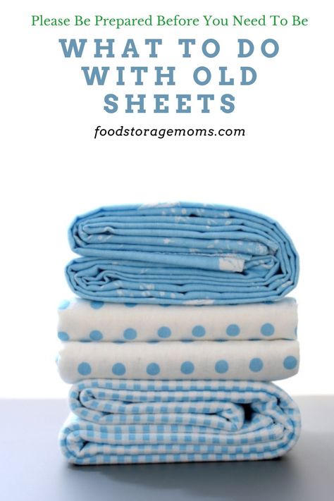 One often overlooked item in a prepper’s arsenal is old sheets. While you may be tempted to toss them out, there are several practical ways to repurpose old sheets. How To Clean Old Quilts, Use For Old Sheets, Old Sheets Diy Reuse Ideas, How To Clean Vintage Quilts, Old Bedsheet Reuse Ideas, Starting Etsy Shop, Sheet Storage, Old Bed Sheets, Old Sheets