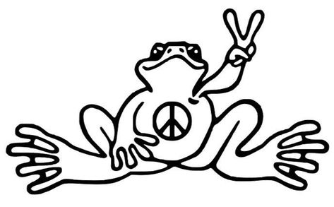 Frog Svg, Peace Frog, Wrist Tattoo Designs, Wrist Tattoo, Svg Cricut, Peace Sign, Kind Words, Snakes, Cricut