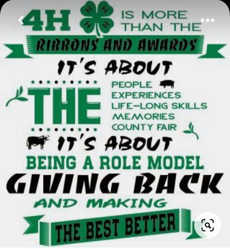 4-h Poster Ideas, 4h Fair, Livestock Quotes, 4 H Clover, 4 H Club, Hand Health, Showing Livestock, Make Your Own Clothes, Club T Shirt