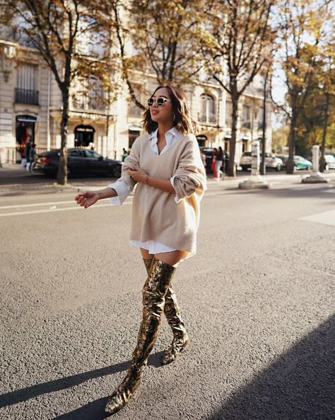 Nude Outfits, Song Of Style, Looks Street Style, Outfit Trends, Winter Outfit Ideas, Street Style Inspiration, Looks Chic, Fashion Street Style, Street Style Fashion