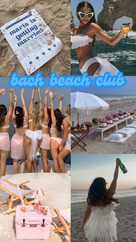 Bahama Bachelorette Party, Beach Club Bachelorette Theme, Bach Club Bachelorette Theme, California Bachelorette Party, Boat Bachelorette, Beach Club Bachelorette, Bachelorette Boat Day, Boat Day Bachelorette Party, Beach Theme Bachelorette Party