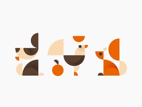 Geometric Animals Braid Inspiration, Geometric Animals, Creative Portfolio, Cinematic Photography, Animal Logo, Logo Icons, Animal Design, Creative Inspiration, Animal Drawings