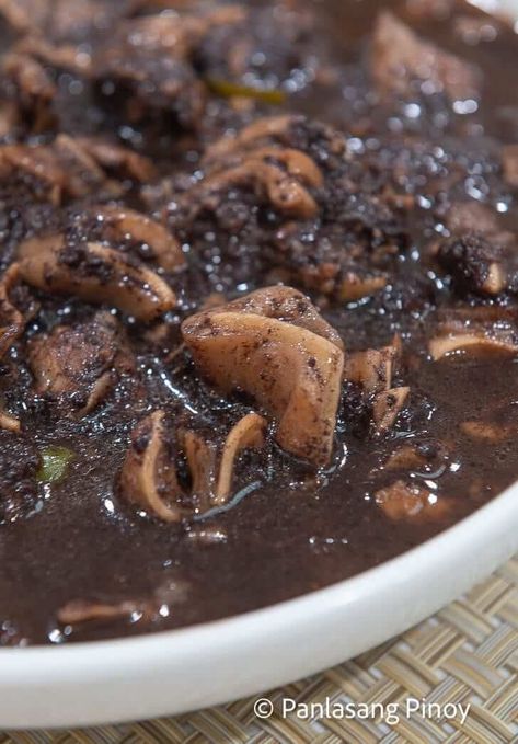 pork dinuguan isaw at tenga recipe Dinuguan Recipe Filipino Food, Dinuguan Recipe Pork, Pork Afritada Recipe Filipino Food, Afritada Pork Filipino Recipes, Dinuguan Recipe, Pork Inihaw, Crispy Pork Binagoongan Recipe, Pork Parts, Pinoy Recipes