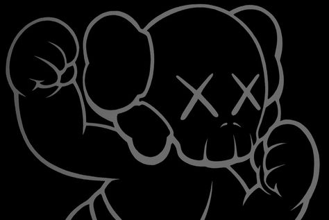 Kaws Wallpaper Black Background, Black Kaws Wallpaper, Kaws Wallpapers Black, Black Kaws, Kaws Iphone Wallpaper, Kaws Wallpaper, 4k Wallpaper Iphone, Wallpaper Macbook, Mac Wallpaper