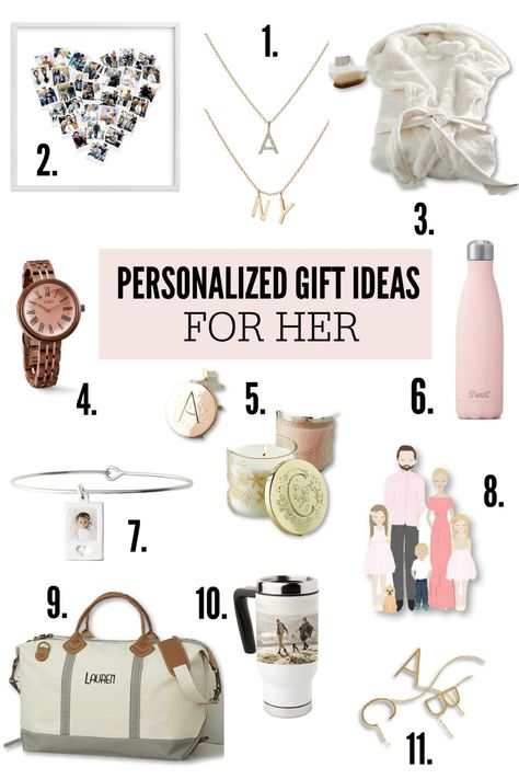 Fabulous personalized gift ideas for her. Lots of different ideas for that perfect gift! #christmasgifts #giftguide #giftideas #personalizedgifts Personalized Gift Ideas, Felt Gifts, Gift Ideas For Women, Diy Artwork, Gift Ideas For Her, Diy Gifts For Boyfriend, Best Gifts For Her, Unique Diy Gifts, Christmas Gift Guide