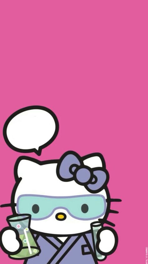 Hello Kitty phone wallpaper scientist - Tap the link now to see all of our cool cat collections! Kitty Phone Wallpaper, Hello Kitty Phone Wallpaper, Hello Kitty Theme Party, Science Tattoo, Hello Kitty Phone, Hello Kitty Imagenes, Science Icons, Graph Paper Drawings, Hello Kitty Themes