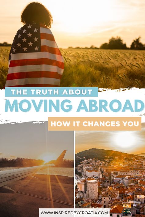 Moving abroad changes you in many ways. It causes you to change your outlook on life and even change some of your habits! Find out how moving abroad might changes yours too. | moving away | european lifestyle | moving to another country | live in Europe | living in Croatia | Croatia living | Croatia lifestyle | expat life living abroad | digital nomad | Europe travel | life abroad | move to Europe | move to Europe from US | relocating to Europe | moving to Europe | how to move to Europe | balkan Moving To Europe From Us, Move To Europe, Moving To Europe, Moving To Another Country, Europe Living, European Lifestyle, Moving Abroad, Moving Overseas, Life Abroad