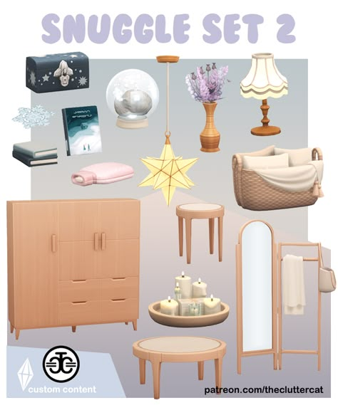 Sims 4 Maxis Match Cc Furniture Patreon, Sims 4 Cc Furniture Living Rooms, Lotes The Sims 4, Hottest Anime, Sims Packs, Cc Furniture, Sims 4 Bedroom, Sims 4 Clutter, Sims 4 House Plans