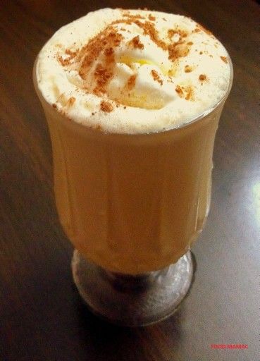 Horlicks-butterscotch milkshake Butterscotch Milkshake, Jamaican Breakfast, Ice Cream Smoothie, Shakes Drinks, Juicing For Health, Ice Creams, Milkshakes, Frozen Treats, Popsicles