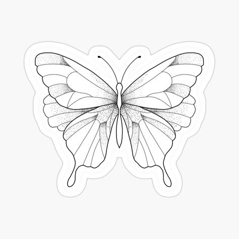 Butterfly Tattoo Stencil Design, Outlined Tattoos, Red And Black Butterfly Tattoo, Butterfly Tattoo Stomach, Butterfly Tattoo Outline, Butterfly Outline Tattoo, Red And Black Butterfly, Butterfly Flash, Tattoo Stomach