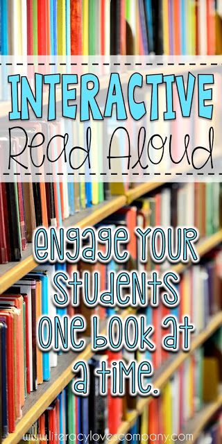 Interactive Read Aloud is a great way to add discussion and engagement to your elementary ELA classroom. Story Mapping, Read Aloud Activities, Interactive Read Aloud, Interactive Reading, Reading Aloud, Reading Motivation, Balanced Literacy, Ela Classroom, 4th Grade Reading