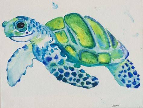 Best 25+ Turtle tattoos ideas on Pinterest | Sea turtle tattoos ... Drawing A Sea Turtle, Watercolor Turtle Tutorial, How To Paint A Turtle, Watercolor Timelapse, Turtle Watercolor Painting, Sea Turtle Watercolor Painting, Diane Antone, Watercolor Quotes, Watercolor Turtle