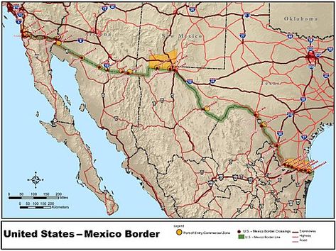 President Trump’s campaign promise to build a wall along the U.S. border with Mexico continues to generate controversy. Debates about funding, the purpose, and need for the wall often boil over, ending in talking heads raising their voices on 24-hour news channels. As we prepare to post this resource, the United States government is partially shut down over a dispute about funding for the wall. Us Mexico Border Wall, Hispanic Heritage Month Activities, Image Border, Mexican Border, Border Patrol, Us Border, South Of The Border, Hispanic Heritage Month, Hispanic Heritage