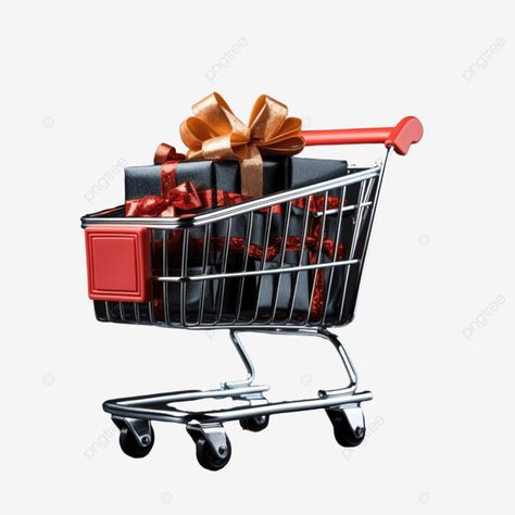 christmas shopping concept grocery cart and present on black shopping trolley trolley png Shoping Cart, Grocery Trolley, Grocery Cart, Shopping Carts, Shopping Trolley, Transparent Image, Png Transparent, Christmas Shopping, Shopping Cart