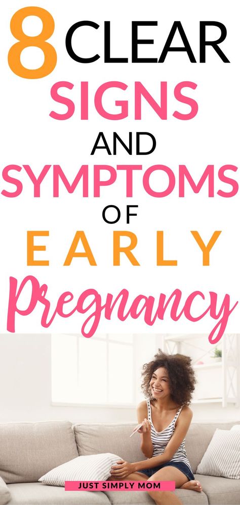 You can determine pregnancy early on before a pregnancy test by noticing these common signs and symptoms. Be aware of how your body is changing to determine if you conceived in this month's cycle.#pregnancysymptoms #pregnancy #pregnancytips #earlypregnancy #fertility #fertilitytips #momhacks Pregnancy Symptoms By Week, Homemade Baby Food Combinations, Very Early Pregnancy Symptoms, Pregnancy Calculator, Early Pregnancy Signs, Happy Pregnancy, Early Pregnancy, Newborn Hacks, Baby Facts