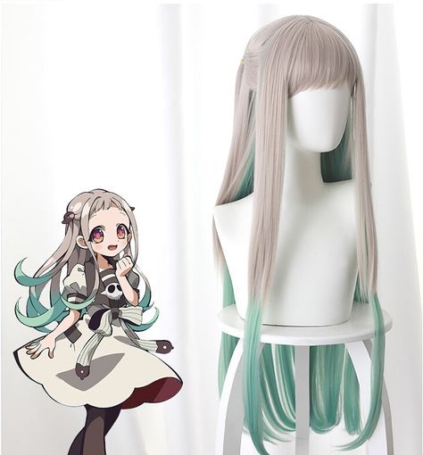 80cm anime jibaku shounen hanako kun cosplay perucas nene yashiro peruca longa resistente ao calor perucas de festa de cabelo sintético + touca de peruca,Aproveite promoções, envio grátis, proteção ao consumidor e retorno simplificado ao comprar de lojas na China e no mundo inteiro! Aproveite ✓Envio gratuito para todo o mundo! ✓Promoções de tempo limitado ✓Devoluções fáceis Nene Cosplay, Girls Dres, Nene Yashiro, Kawaii Wigs, Pelo Anime, Yashiro Nene, Toilet Bound Hanako Kun, Anime Wigs, Cosplay Hair