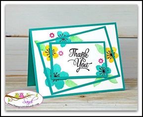 Handmade Thank You Cards, Paper Stuff, Ctmh Cards, Card Techniques, Thanks Card, Stamping Up Cards, Card Making Inspiration, Card Sketches, Paper Crafts Cards