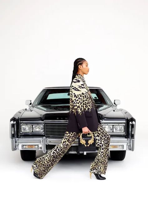 Car Editorial, Wild Fashion, Fausto Puglisi, Milano Fashion Week, Photoshoot Concept, Menswear Collection, Gianni Versace, Fashion Photoshoot, Roberto Cavalli