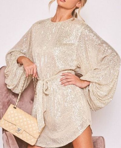 Pink Willow || GLITZY GLAM CHAMPAGNE DRESS $62.99 #newyearseve #outfitinspiration #sequenceoufit #sequence #dresses #womensfashion #styleinspo Sequence Dresses, Winter Dressy Outfits, New Years Eve Outfits Classy, New Years Eve Outfits Cold, Gold Sequence Dress, Champagne Sequin Dress, Sparkly Cocktail Dress, Holiday Outfit Inspiration, Glitzy Glam