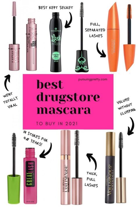 Expensive Makeup Brands, Best Drugstore Mascara, Canadian Lifestyle, Hairstyle Ideas Easy, Drugstore Mascara, Mascara Brands, Expensive Makeup, Essence Makeup, Best Drugstore Makeup