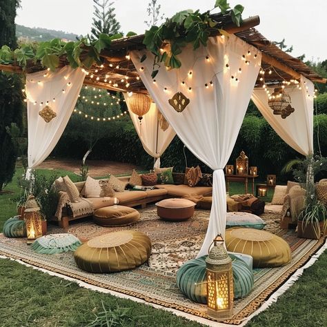 Facebook Boho Tent, Bali Style Home, Small Couch, Rooftop Design, Cheap Patio, Backyard Fireplace, Diy Outdoor Furniture Plans, Casa Exterior, Diy Outdoor Kitchen